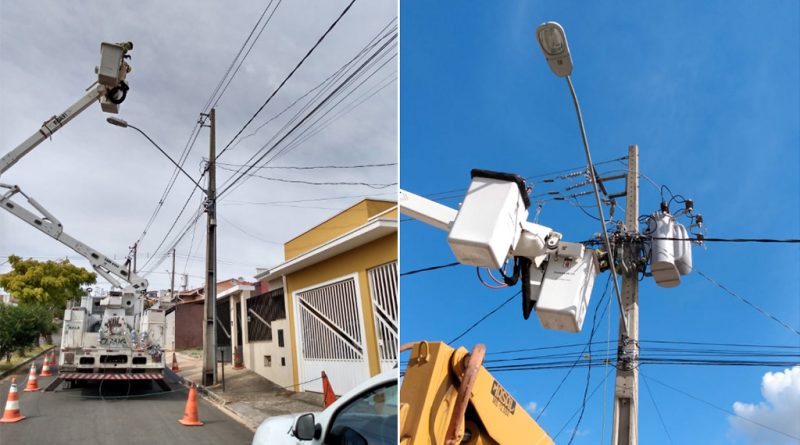Cemig realizou reforço da rede elétrica do Jardim América, em Monte Sião