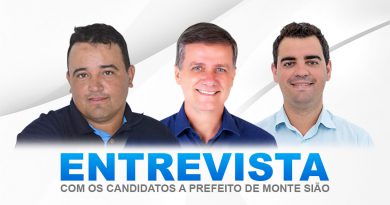 Entrevistas com os candidatos a prefeito de Monte Sião