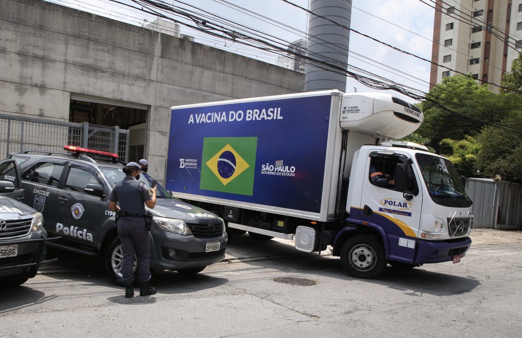 doses da Coronavac a seis cidades do Circuito das Águas