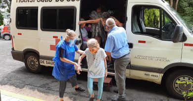 Idosos do Lar São Camilo de Lélis já estão no Hotel Opala