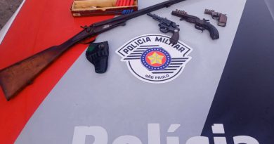 mandado por posse ilegal de arma