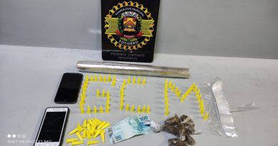 GCM de Socorro prende homem por tráfico de drogas