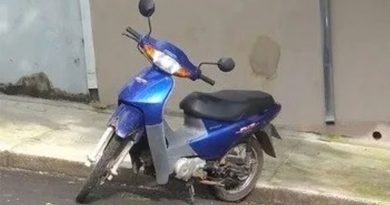 Moto é encontrada em Itapira