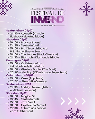 FESTIVAL DE INVERNO