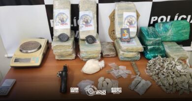 PM prende dois homens, apreende drogas e arma de fogo em Águas de Lindoia PM prende dois homens, apreende drogas e arma de fogo em Águas de Lindoia