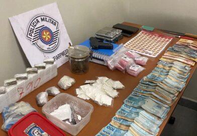 PM prende homem por tráfico de drogas no Jardim Meridien