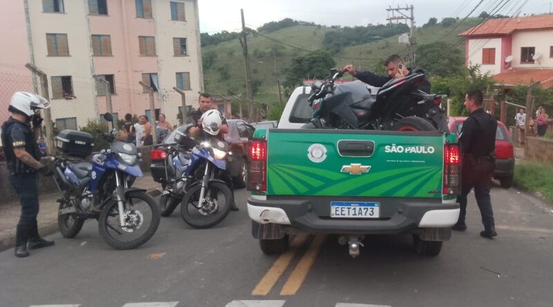 GCM de Lindoia recupera moto furtada em ação conjunta com GCMs de Socorro e Serra Negra